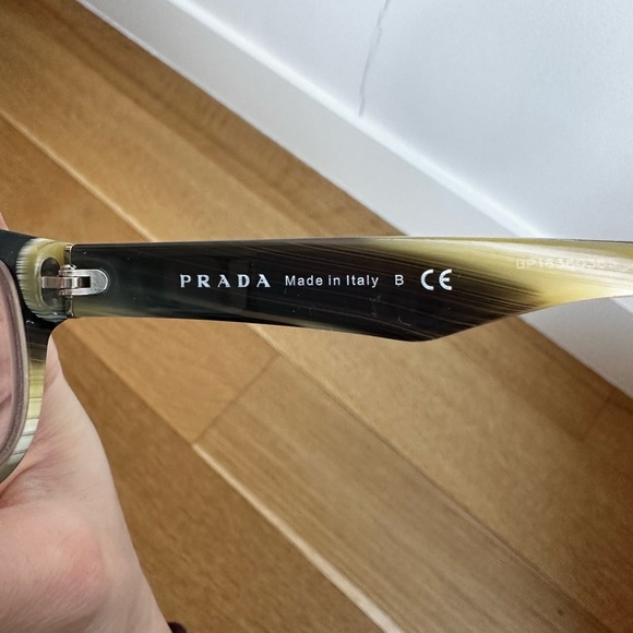 Prada Eyeglasses in Brown/Tortoise - Picture 7 of 9